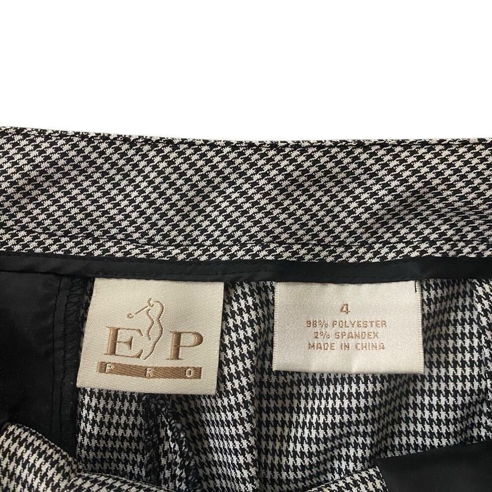 EP Pro size 4 athletic golf shorts white black - Picture 4 of 4